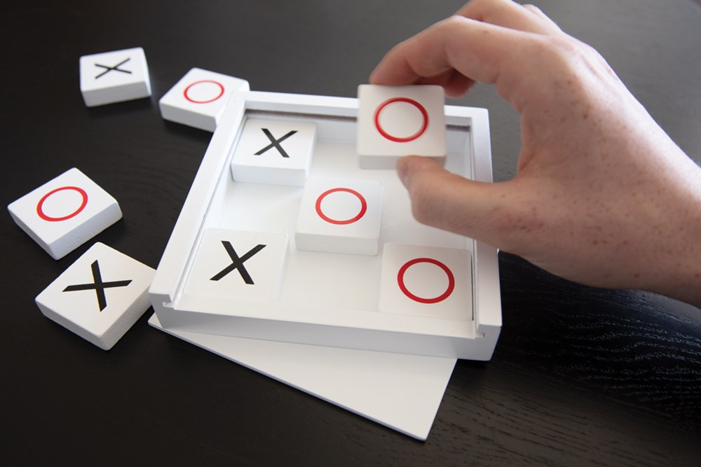 Deluxe Tic Tac Toe spel