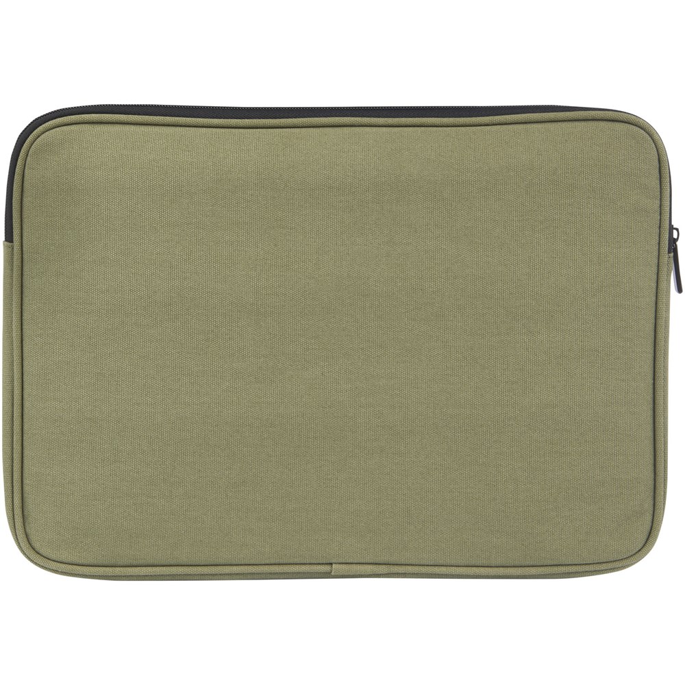 Joey 14 inch GRS gerecyclede canvas laptophoes, 2 l