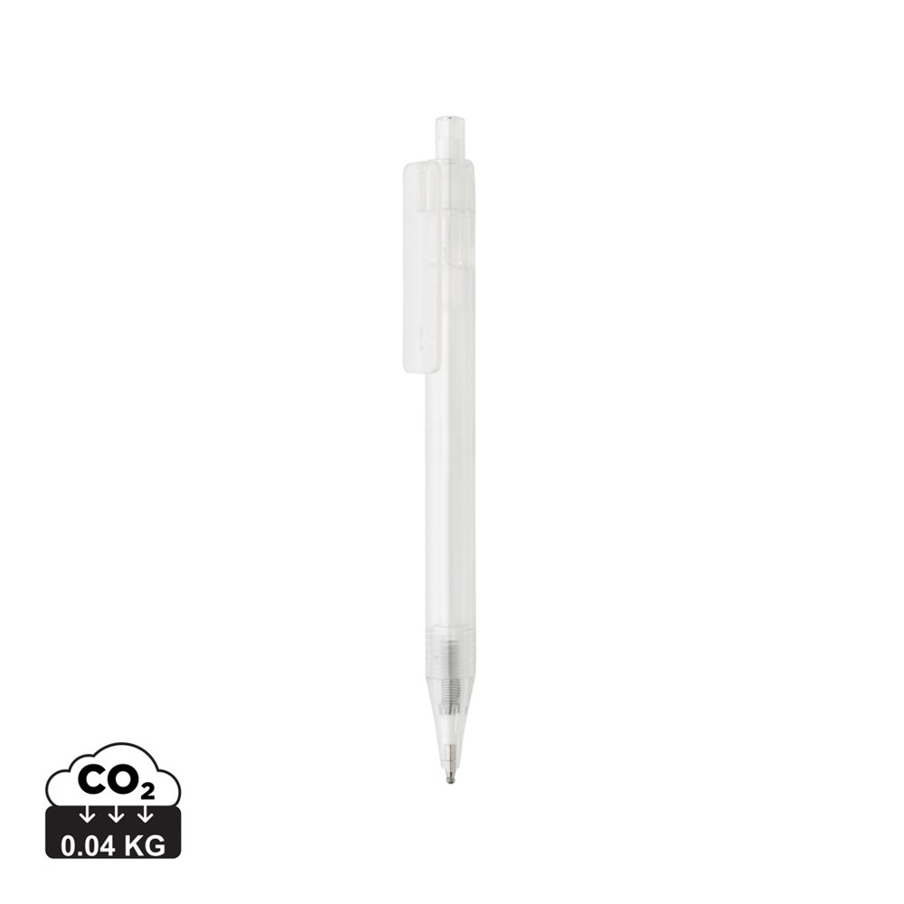 GRS RPET X8 transparante pen