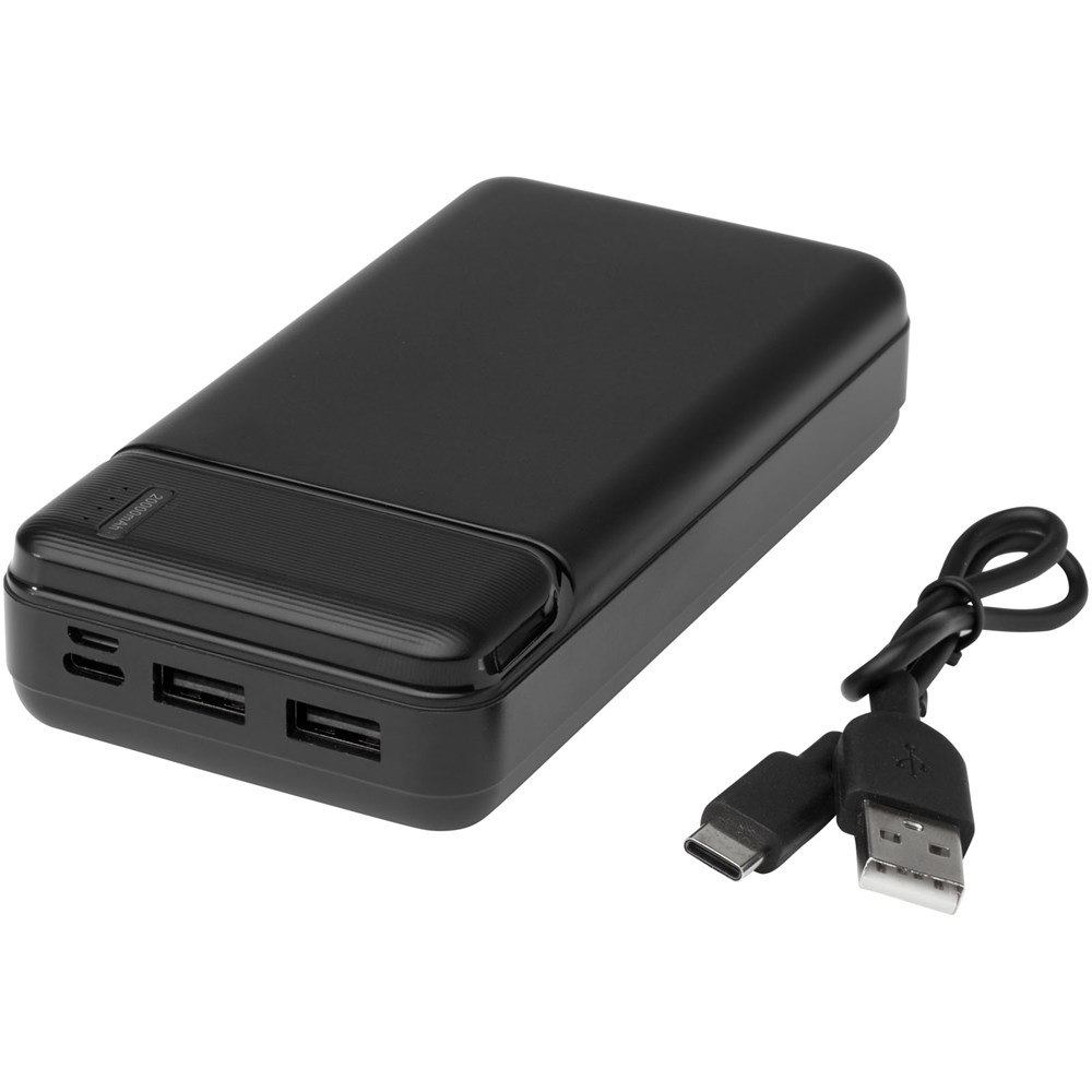 Loop powerbank van 20.000 mAh van gerecycled plastic 