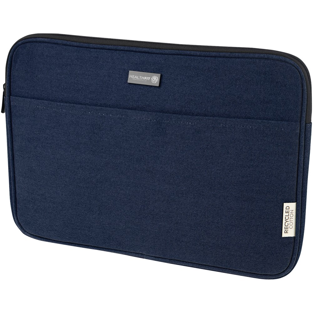 Joey 14 inch GRS gerecyclede canvas laptophoes, 2 l