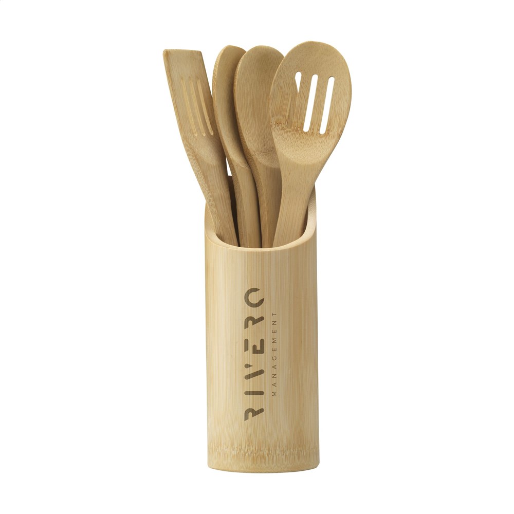 Bamboo Cooking Set keukenset