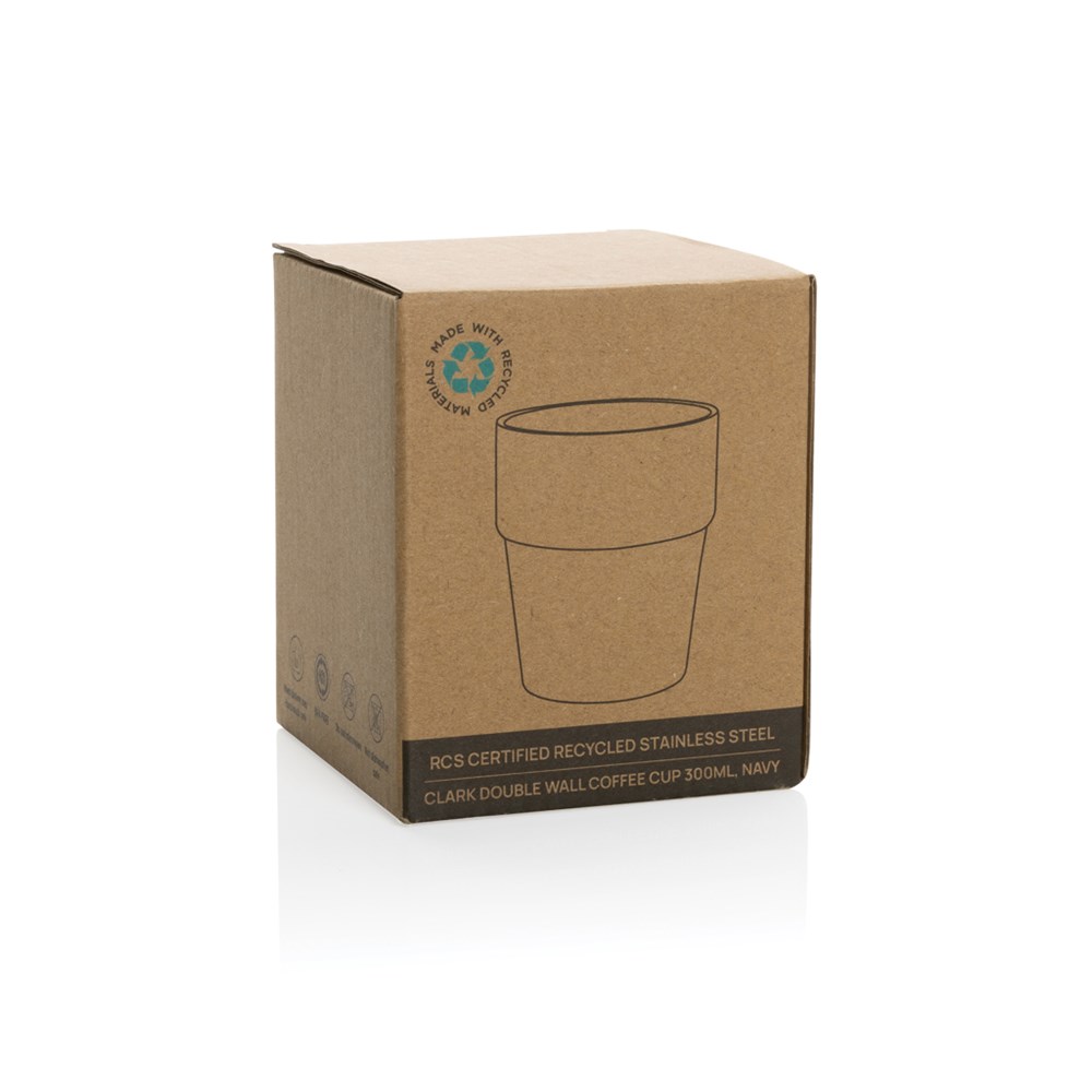 Clark RCS dubbelwandige koffie beker 300ML