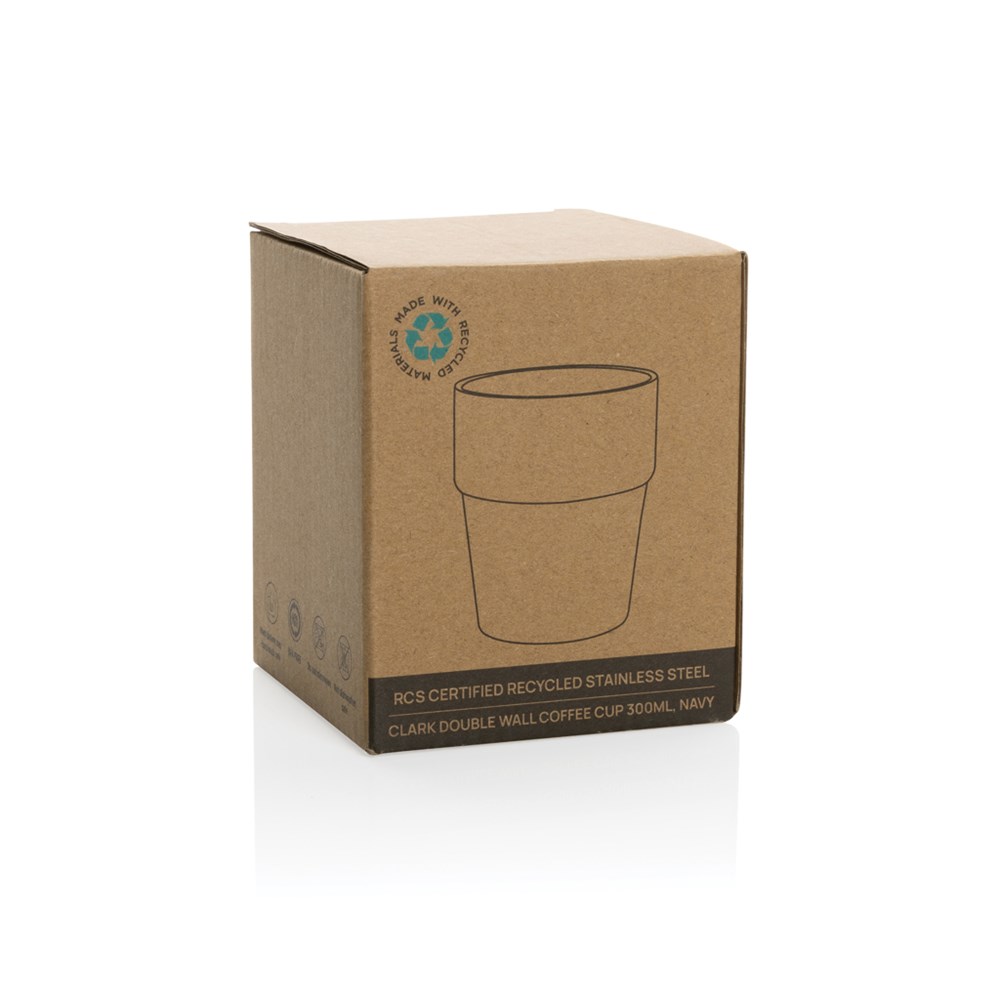 Clark RCS dubbelwandige koffie beker 300ML