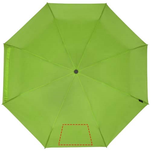 Birgit 21'' opvouwbare windproof gerecyclede PET-paraplu