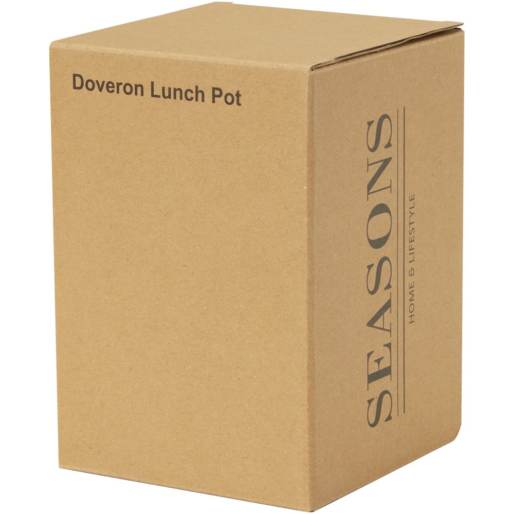 Doveron 500 ml geïsoleerde lunchpotan gerecycled roestvrijstaal