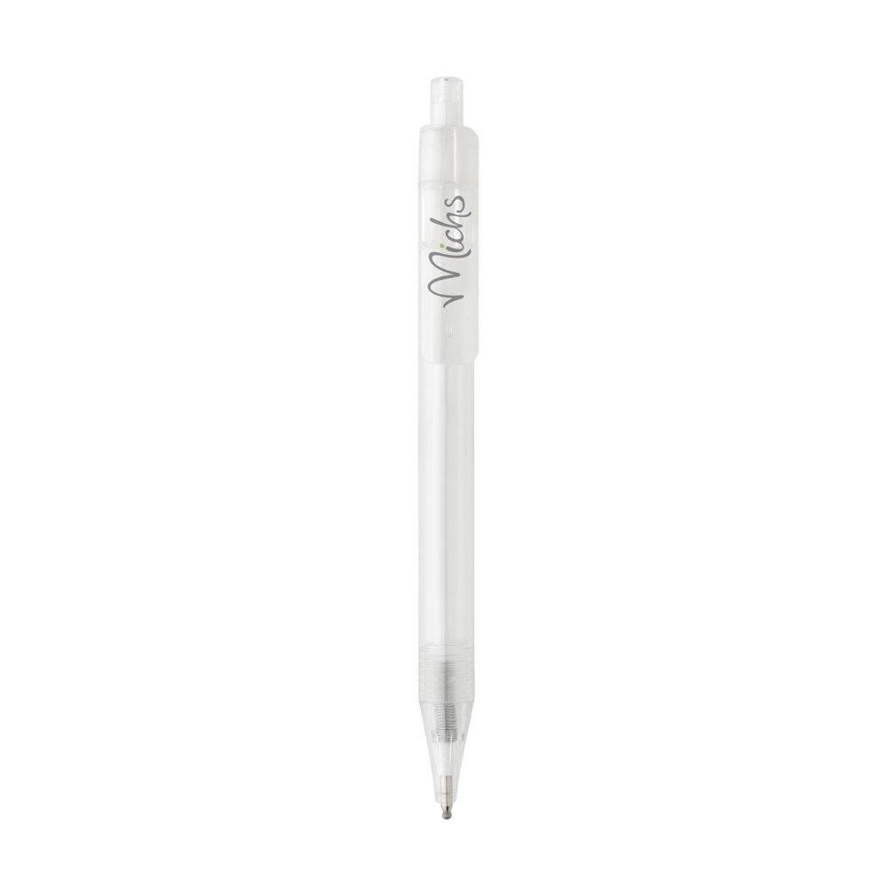 GRS RPET X8 transparante pen