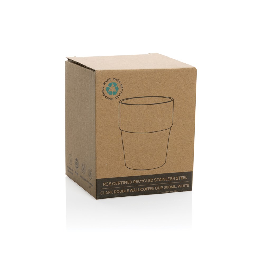 Clark RCS dubbelwandige koffie beker 300ML