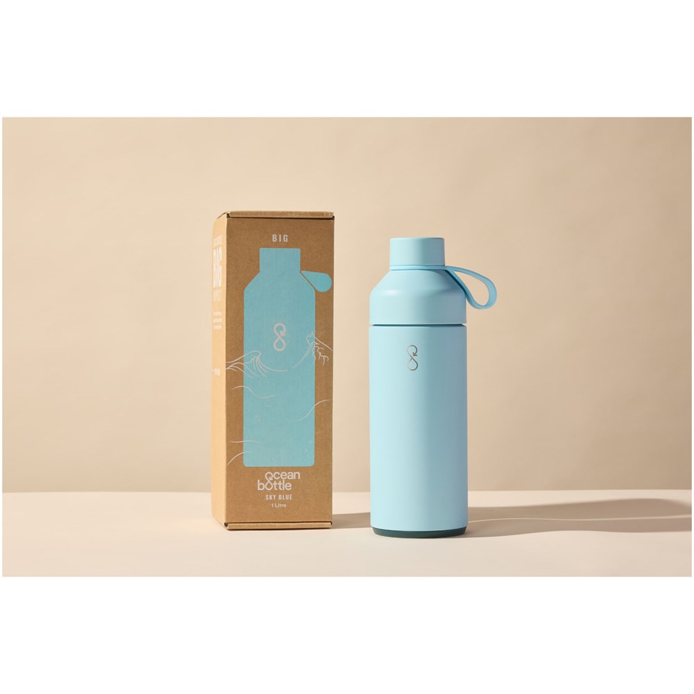 Big Ocean Bottle 1000 ml vacuümgeïsoleerde waterfles