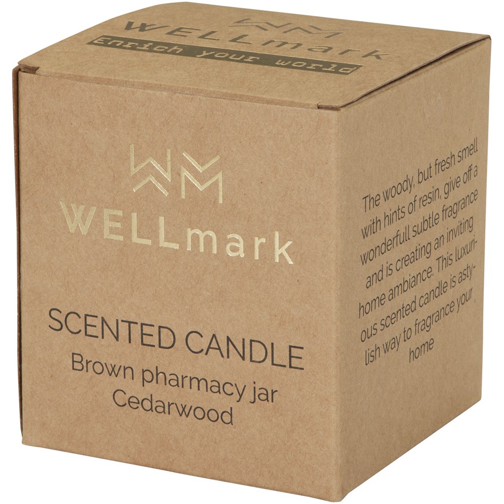 Wellmark Let 's Get Cozy 650 g geurkaars - cederhoutgeur