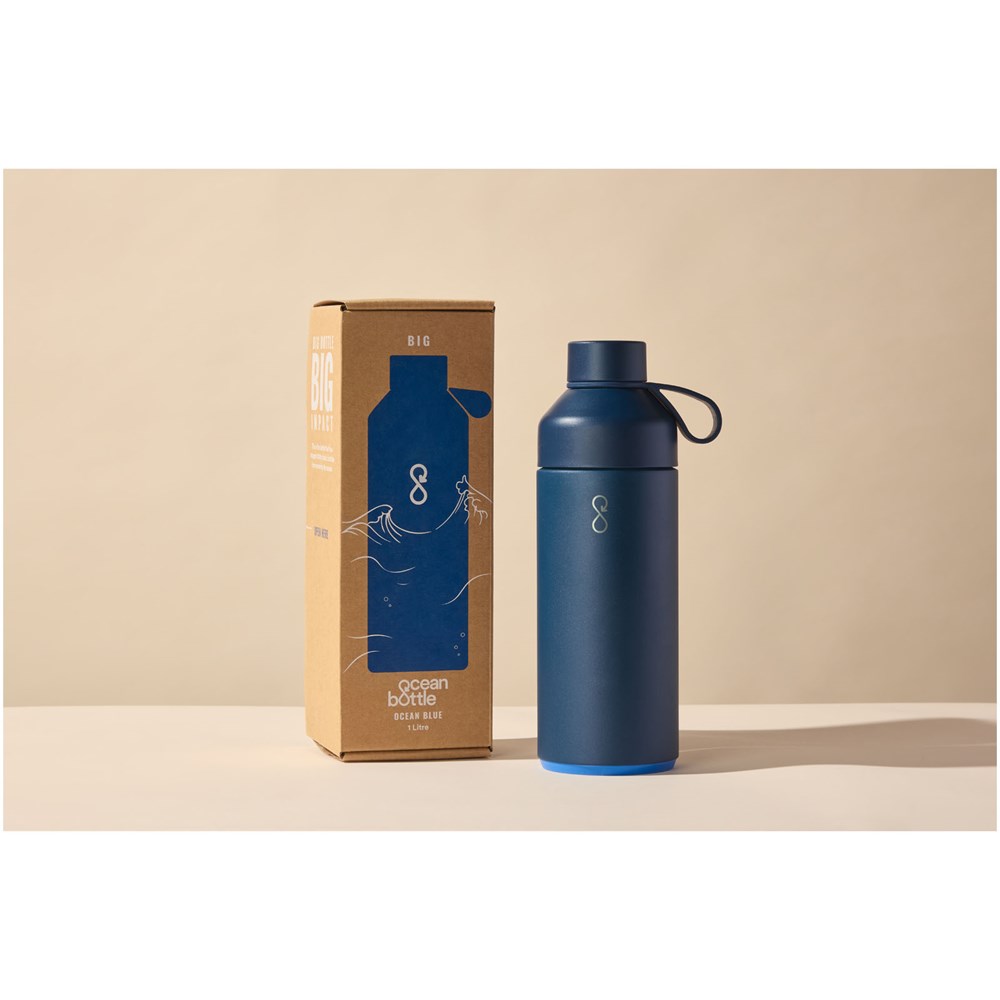 Big Ocean Bottle 1000 ml vacuümgeïsoleerde waterfles