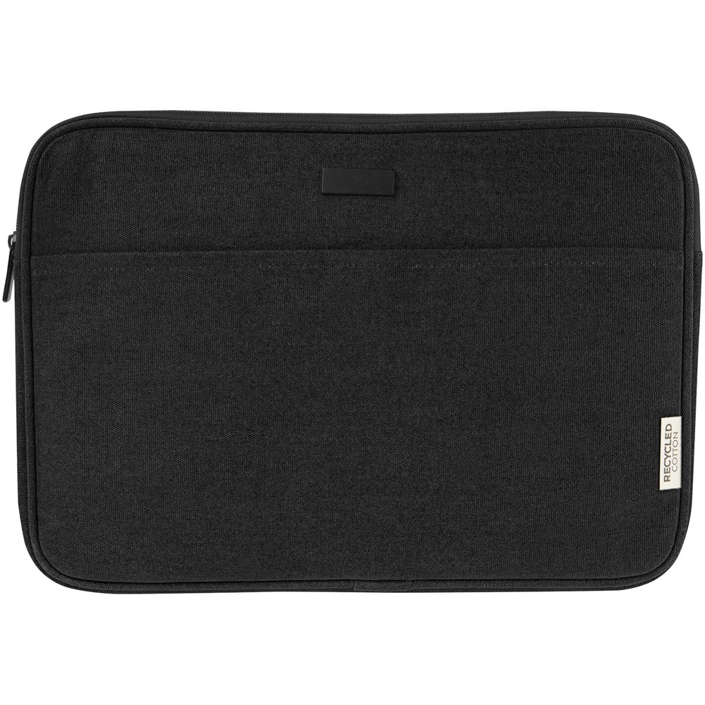 Joey 14 inch GRS gerecyclede canvas laptophoes, 2 l