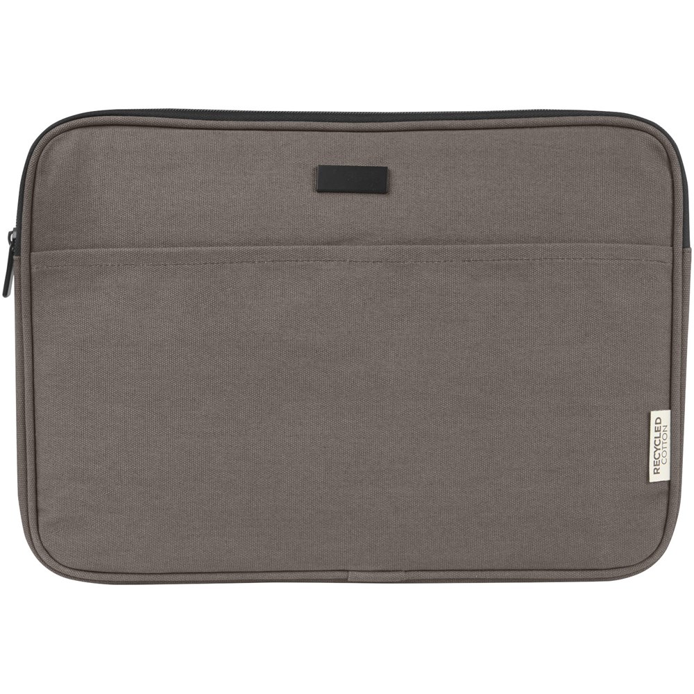 Joey 14 inch GRS gerecyclede canvas laptophoes, 2 l