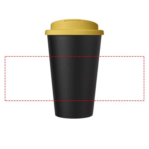 Americano® Eco 350 ml gerecyclede beker met spill-proof deksel